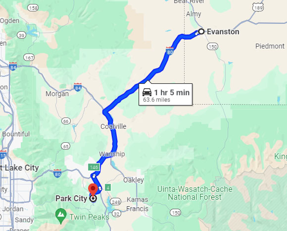 Park City Map | Bighorn Capital Fund in Laramie, WY