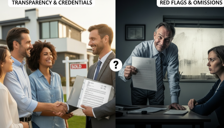 Comparing trustworthy vs risky real estate operator before investing