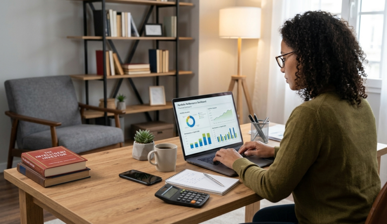 Passive investor tracking fund performance metrics