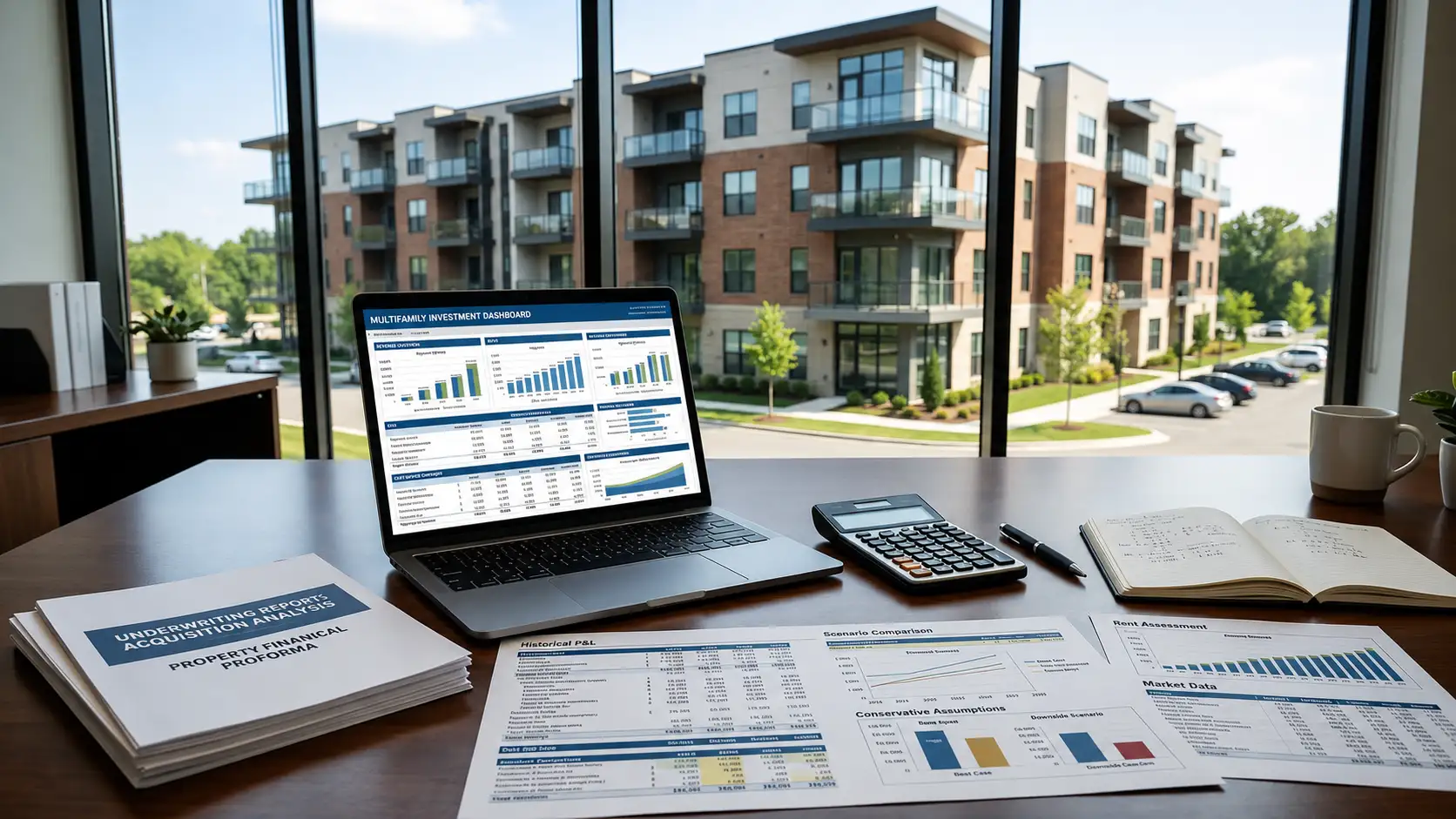 Multifamily underwriting analysis for passive investors