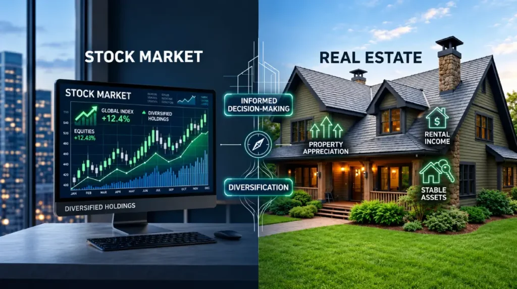 Should You Invest in the Stock Market or Real Estate?